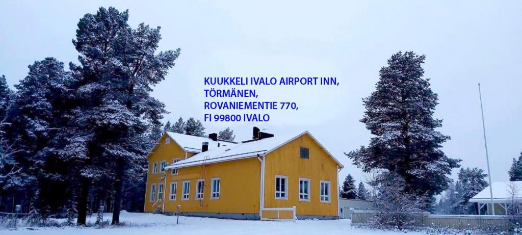 Kuukkeli Ivalo Airport Inn Exterior foto